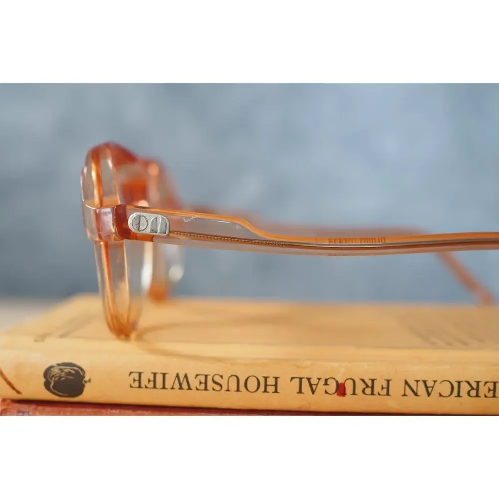 Vintage 1970s Eyeglasses Grandma Chic Boho Festival NOS Jackie O France 55-15